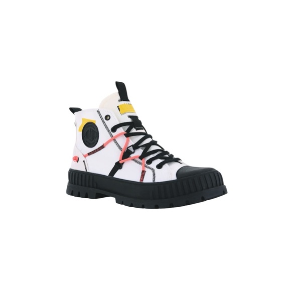 Palladium Other - Kids High-Top Sneakers - White and Black